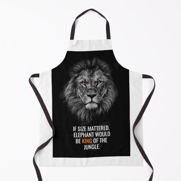 Item preview, Animal Motivation - If Size mattered, Elephant would be King of the Jungle designed and sold by hiunlimit.