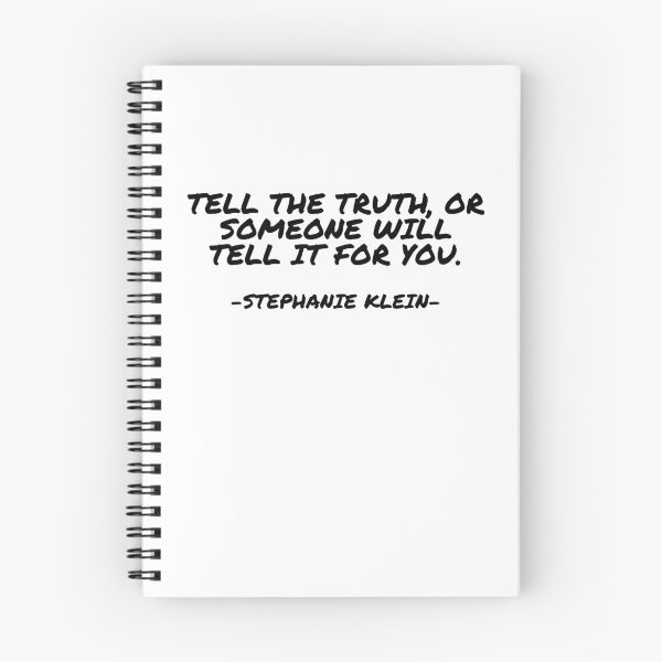 Item preview, Stephanie Klein - Tell the truth, or someone will tell it for you. designed and sold by appleofyoureye.