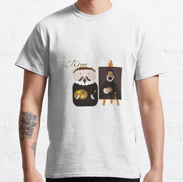 El pintor de Grecia, el Greco Camiseta clásica