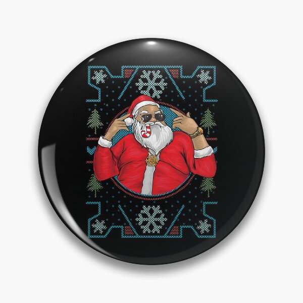 Item preview, Funny Cool Santa Claus Dirty Rapper Christmas Gangster Xmas designed and sold by UniQueensShop.