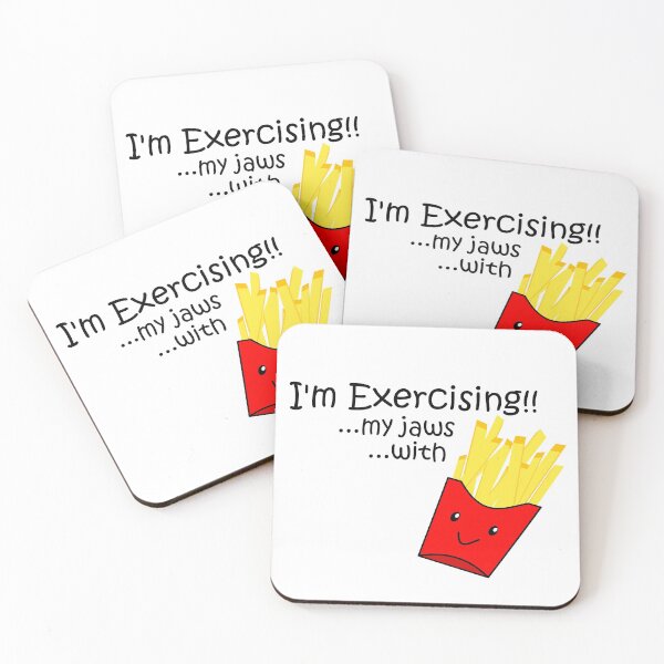 Item preview, Exercise with Fries! designed and sold by Desideres.