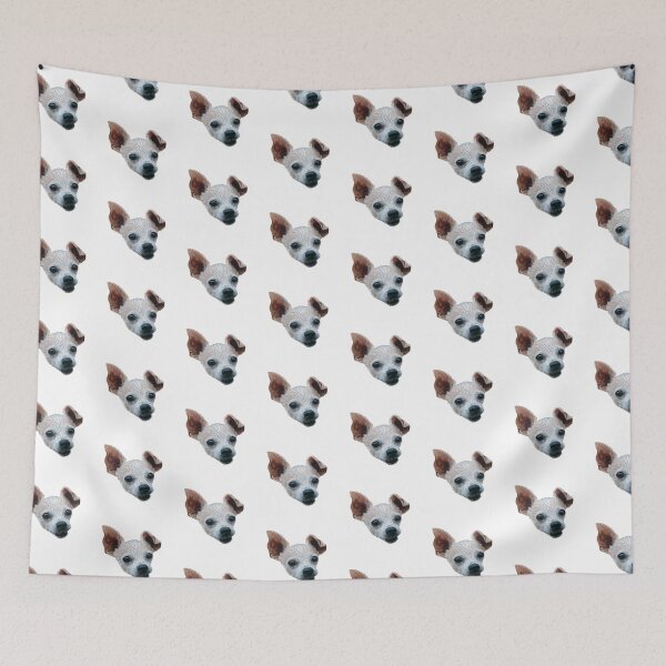 Item preview, Chihuahua Dog oil-painting stylized designed and sold by SzofiStore.