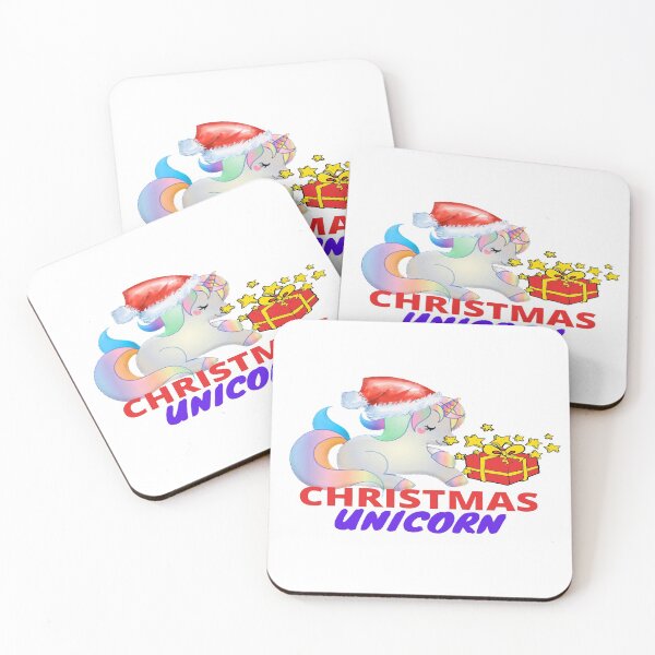 Item preview, CHRISTMAS UNICORN T SHIRT CHRISTMAS GIFTS XMAS BOX MAGIC RAINBOW designed and sold by OliDesigns.