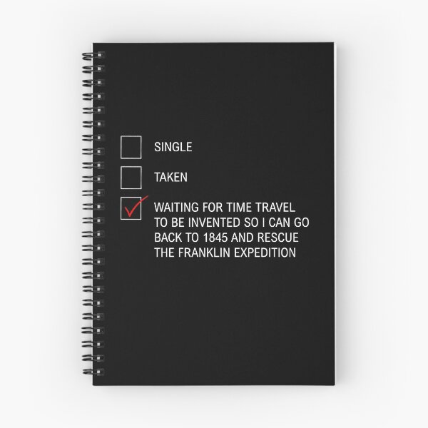 Item preview, Single, Taken... Waiting to Rescue the Franklin Expedition (white) designed and sold by ListingToPort.
