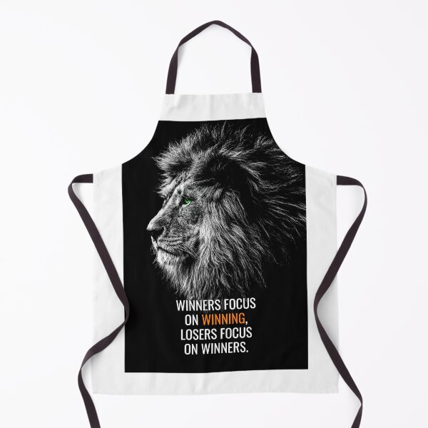 Item preview, Animal Motivation - Winners, focus on winning, Losers focus on Winners. designed and sold by hiunlimit.