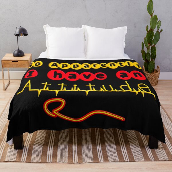Item preview,  SO APPARENTLY I HAVE AN ATTITUDE FUNNY SARCASTIC designed and sold by Ralek.