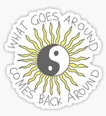 Yin Yang Sun Tumblr Sticker
