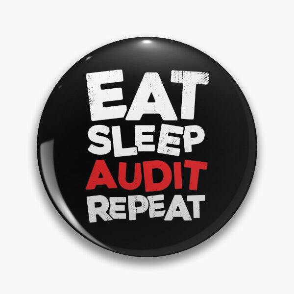 Item preview, Eat Sleep Audit Repeat Accounting CPA Auditor Gift designed and sold by Marcid95.