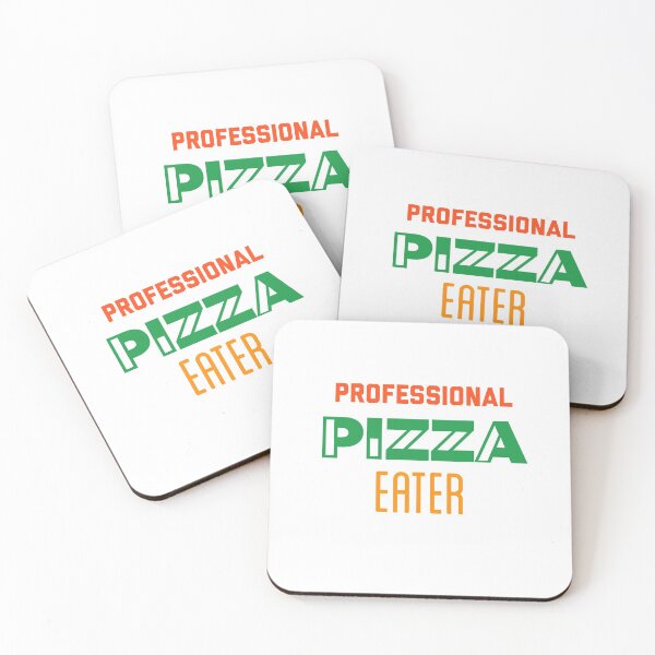 Item preview, PROFESSIONAL PIZZA EATER Classic Colorful Design designed and sold by MNSDesignHub.
