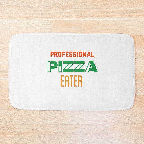 Item preview, PROFESSIONAL PIZZA EATER Classic Colorful Design designed and sold by MNSDesignHub.