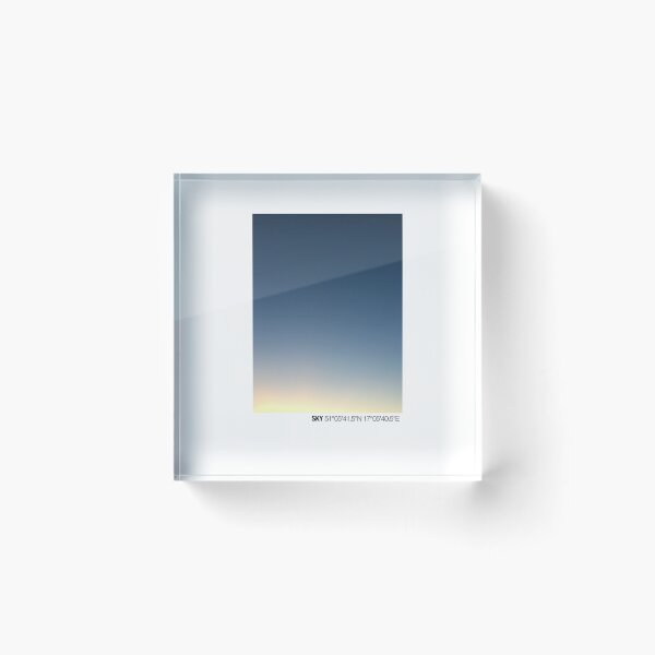 Item preview, Photo of the amazing colors of the setting sun with co-ordinates designed and sold by CaptainWheels.