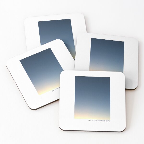 Item preview, Photo of the amazing colors of the setting sun with co-ordinates designed and sold by CaptainWheels.