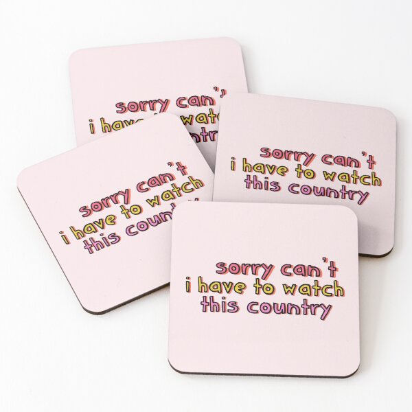 Item preview, Sorry Can't I Have to Watch This Country designed and sold by holbytv.
