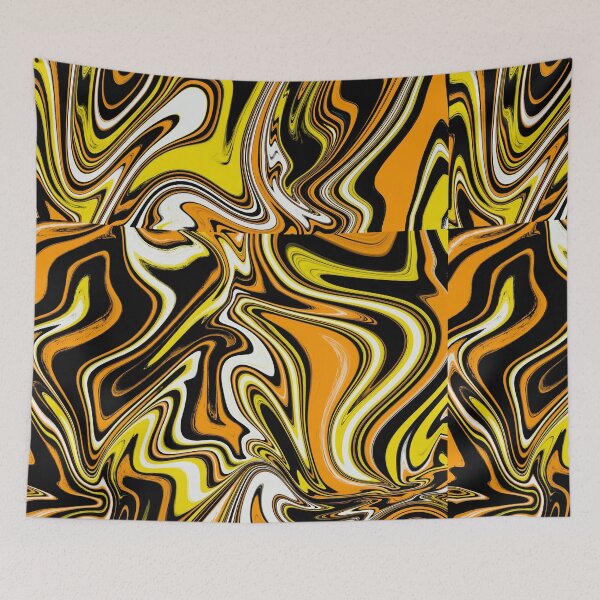 Item preview, Flame Colors Marbled Paint designed and sold by PinkPearlPrints.