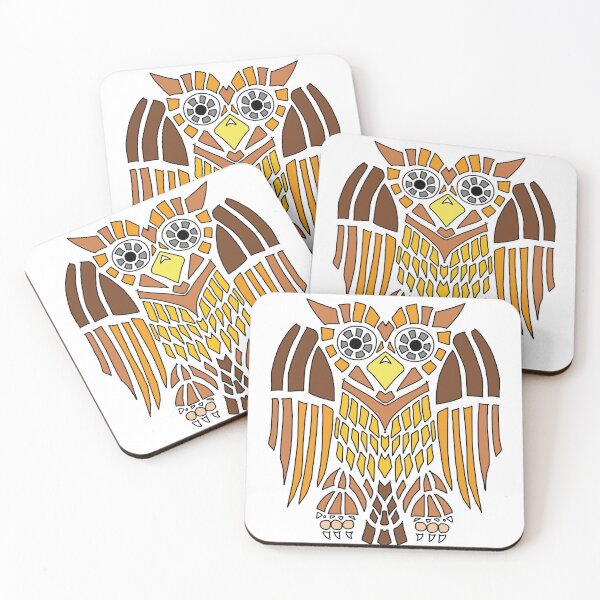 Item preview, Owl mosaic styled design  designed and sold by Pittstop.