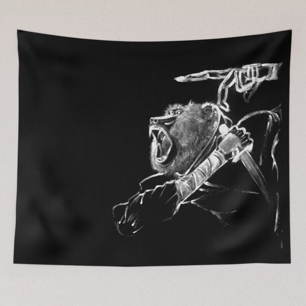 Item preview, Baboon Ninja designed and sold by ZUULIND.