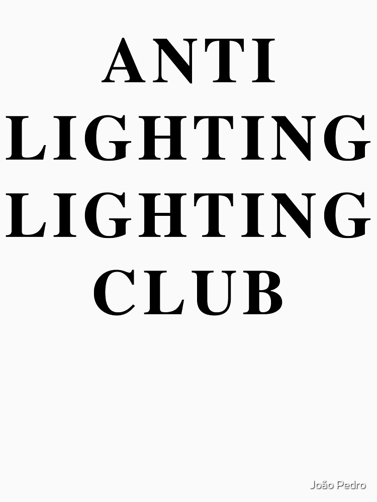 Anti lighting store lighting club hoodie