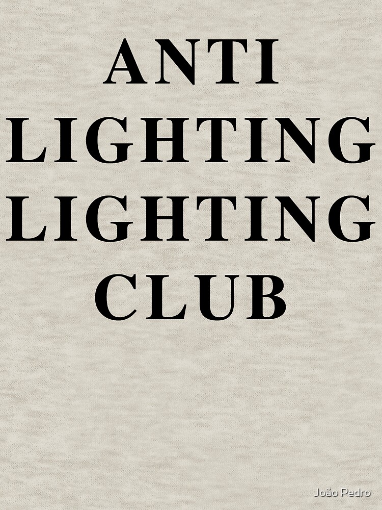 Anti Lighting Lighting Club Pullover Hoodie for Sale by Joao Pedro Redbubble