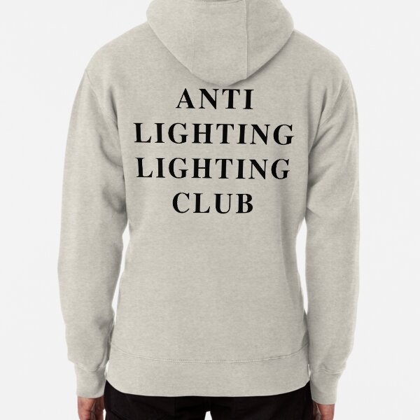 anti lighting lighting club hoodie