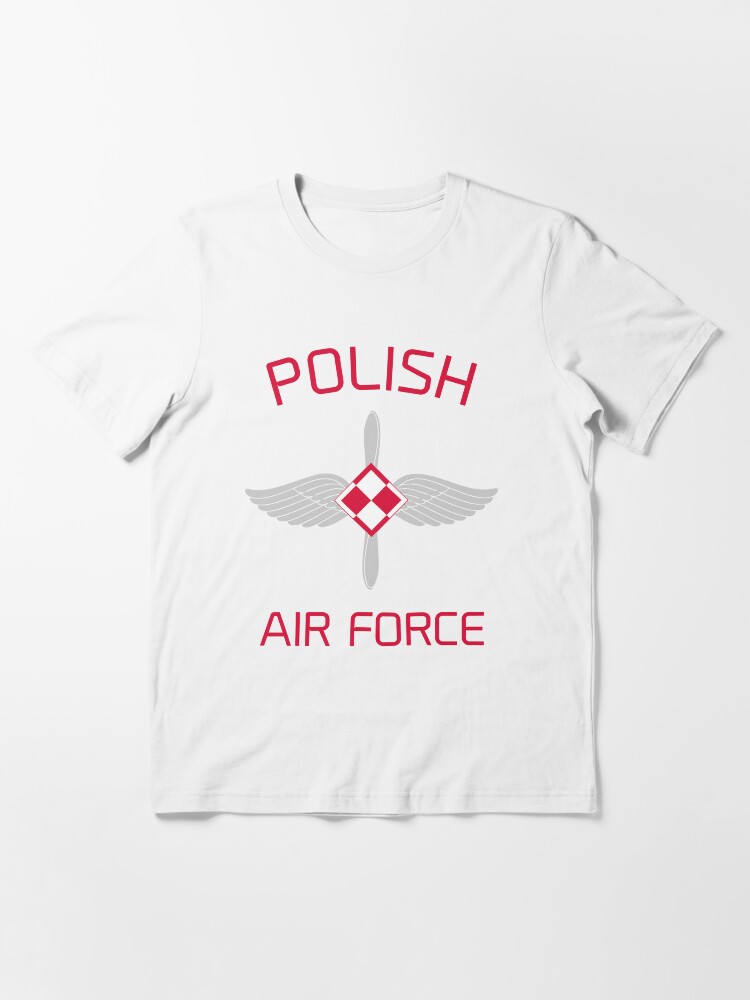 Alternate view of Model 110 - Polish Air Force Essential T-Shirt