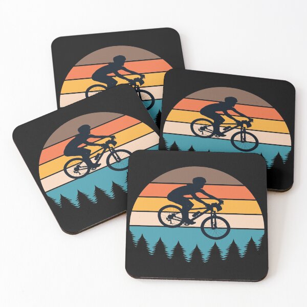 Item preview, Flow - Mountain Biker - Forest designed and sold by HeatherPore.