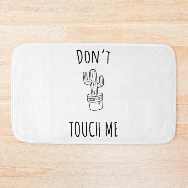 Item preview, Don't touch me, cactus designed and sold by Curlyhaire.
