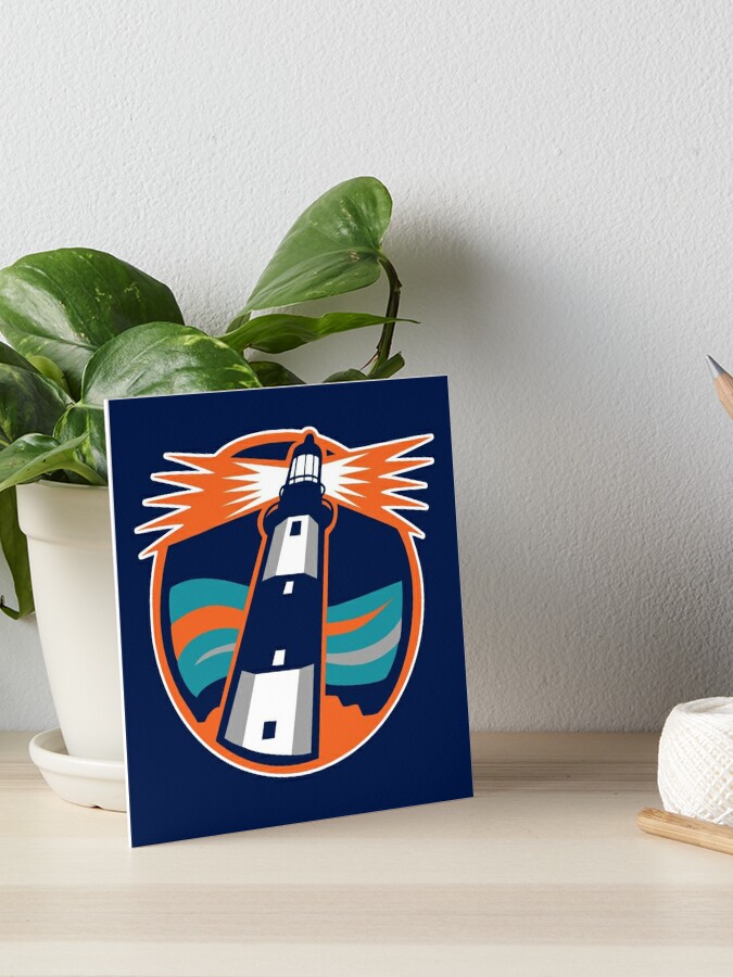 islanders lighthouse reverse retro hockey Poster for Sale by