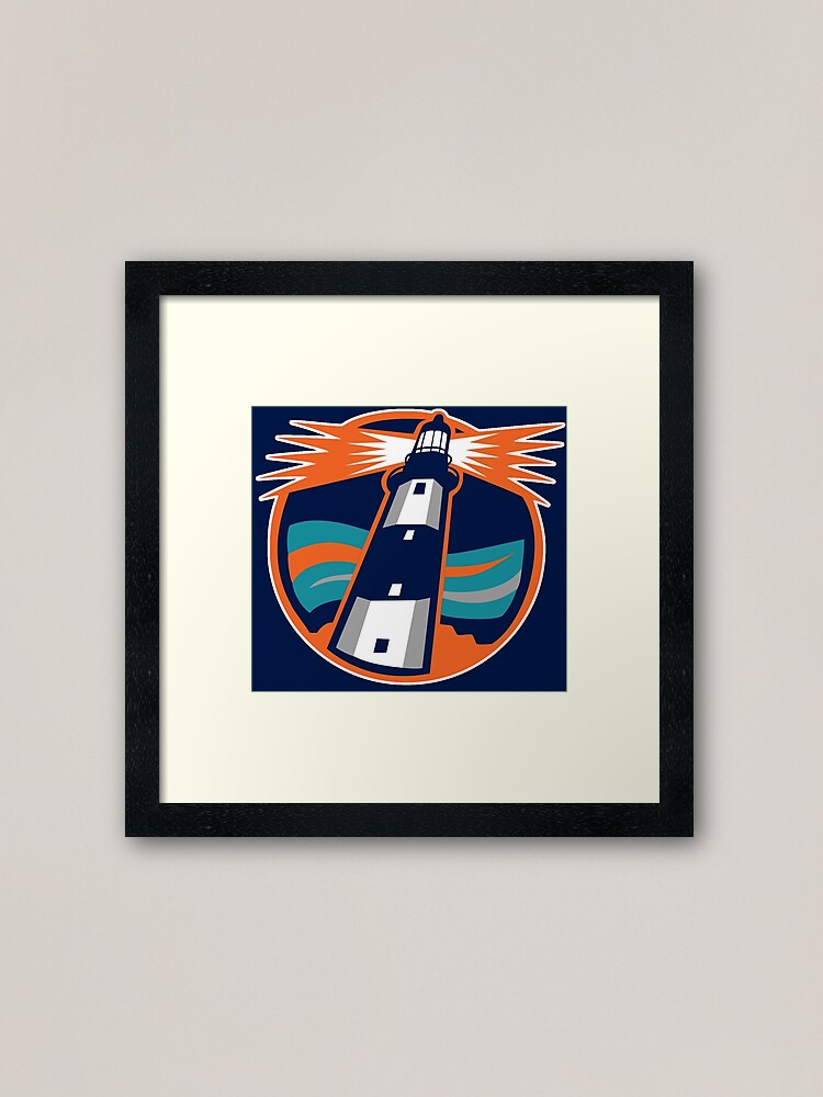 islanders lighthouse reverse retro hockey Poster for Sale by