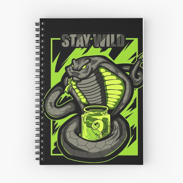 Item preview, Stay wild poison snake designed and sold by Penpencils.
