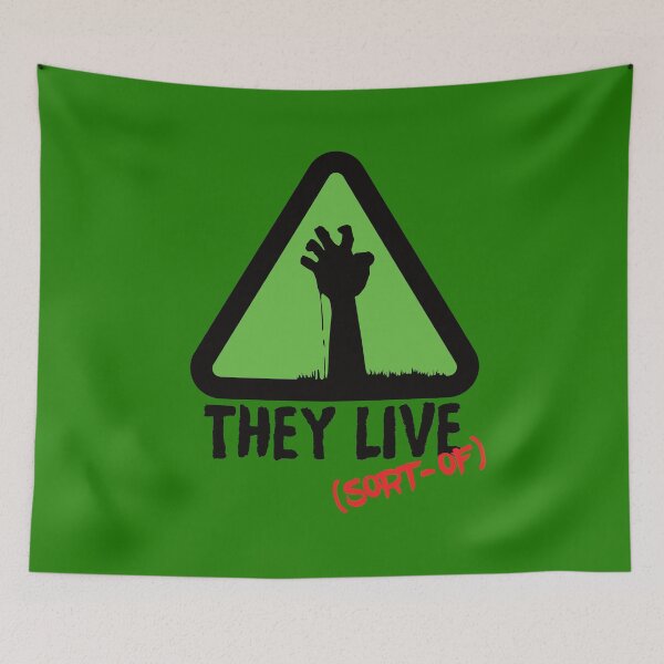 Item preview, Zombie They Live designed and sold by LazyBuffalo.