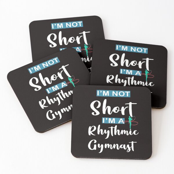 Item preview, I'm Not Short I'm A Rhythmic Gymnast, Rhythmic Gymnastics Quote, Funnt Gymnastic designed and sold by Aerial Addicts.