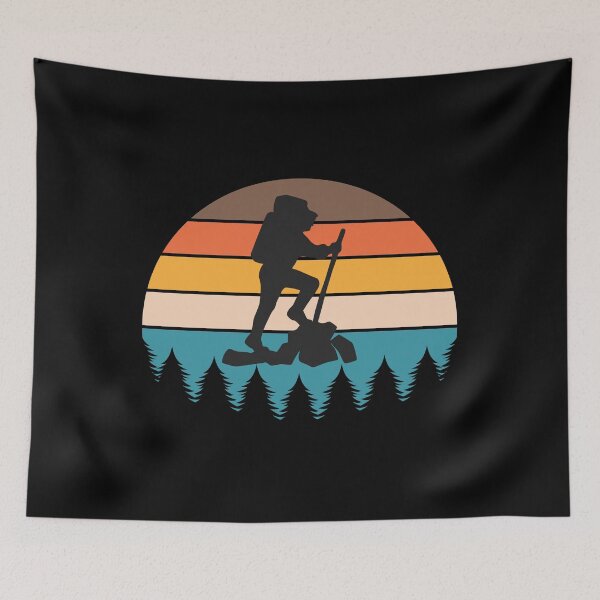 Item preview, Wanderlust - Backpacker - Forest designed and sold by HeatherPore.