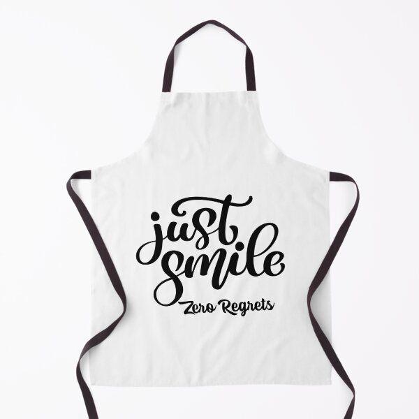 Item preview, Just Smile , Zero Regrets designed and sold by TeesKeeper.