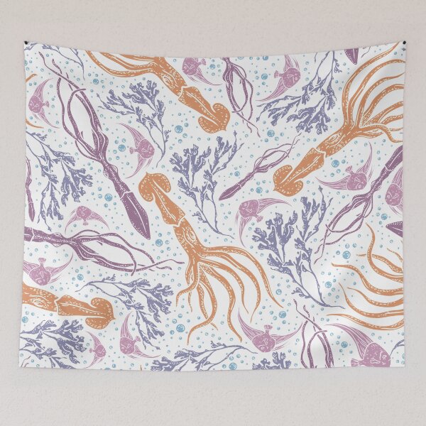Item preview, Colorful underwater monsters designed and sold by MihneaL.
