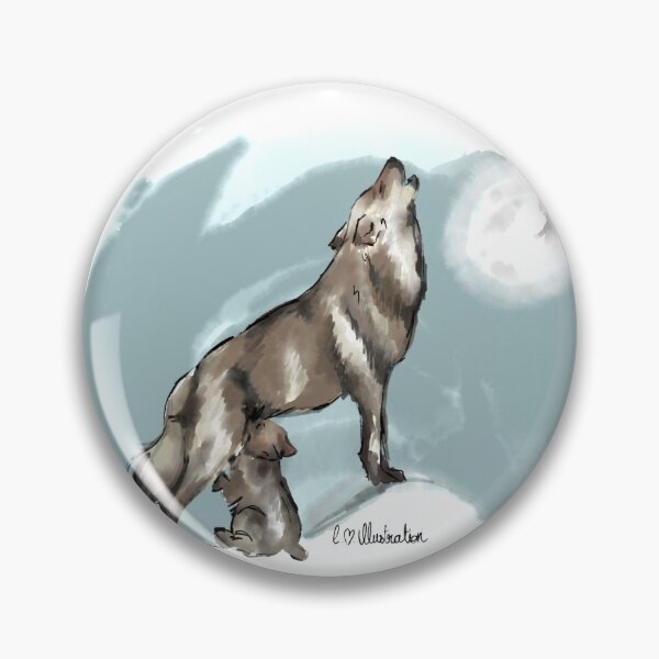 Item preview, Wolf designed and sold by Elleaimeillu.
