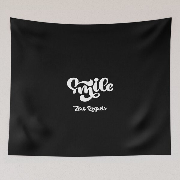 Item preview, Smile, Zero Regrets  designed and sold by TeesKeeper.