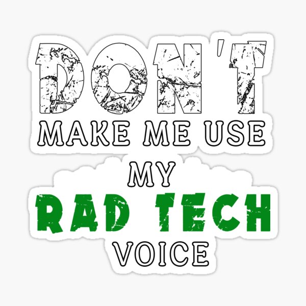 Artikel-Vorschau von Lassen Sie mich nicht meine Rad Tech-Stimme verwenden, designt und verkauft von Imadovic.