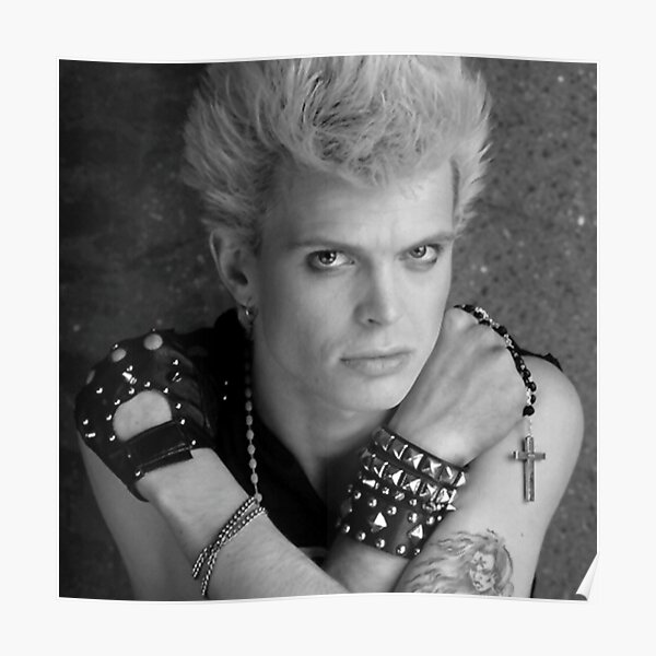 Wandbilder Billy Idol Phone Skin Redbubble