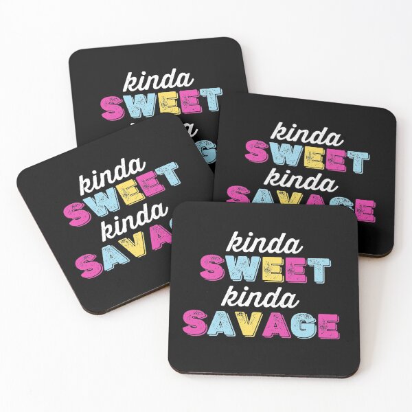 Item preview, Kinda Sweet Kinda Savage Vintage designed and sold by The Little Wood Cottage.