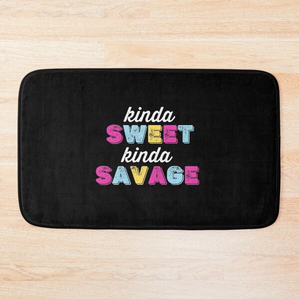 Item preview, Kinda Sweet Kinda Savage Vintage designed and sold by The Little Wood Cottage.