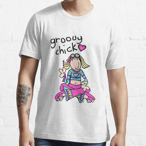 groovy chick tee