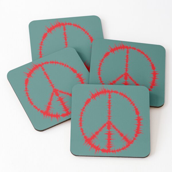 Item preview, Peace symbol in Music Wave designed and sold by Xetangkeobo.