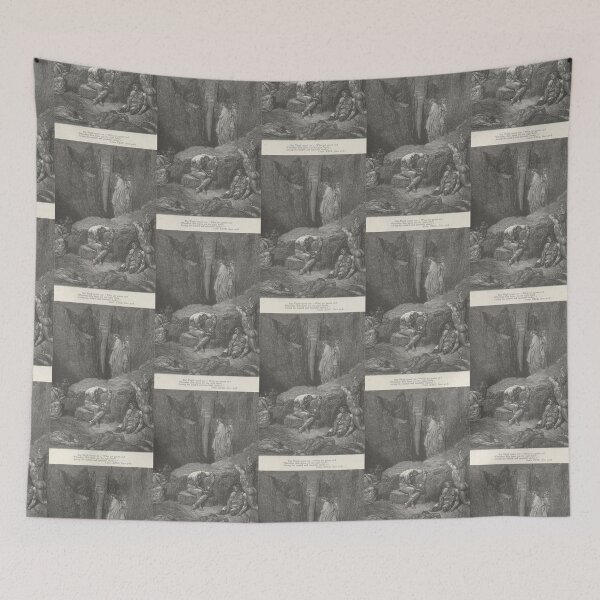 Item preview, Etching from Dante's Inferno designed and sold by Vintage Designs +.