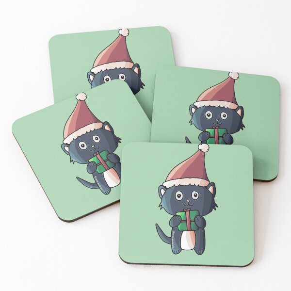 Item preview, Santa Claws - Cute Christmas Kitty designed and sold by Bug & Brush.