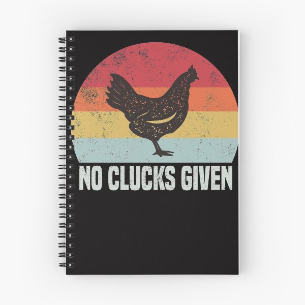 Item preview, Retro No Clucks Given Funny Chicken Gift designed and sold by Dan66.