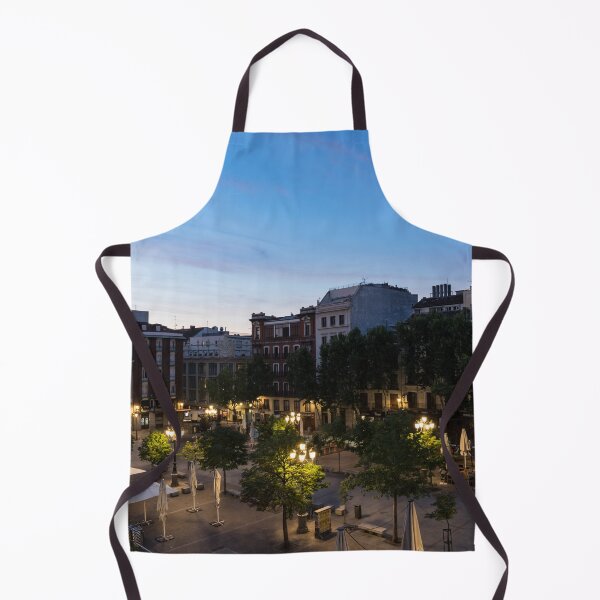 Item preview, The Morning After - Empty Plaza de Santa Ana at Dawn designed and sold by Georgia Mizuleva.