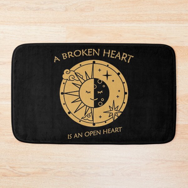Item preview, Broken hearts are open hearts. Quote from I'll give your the sun designed and sold by Just Simple And Awesome.
