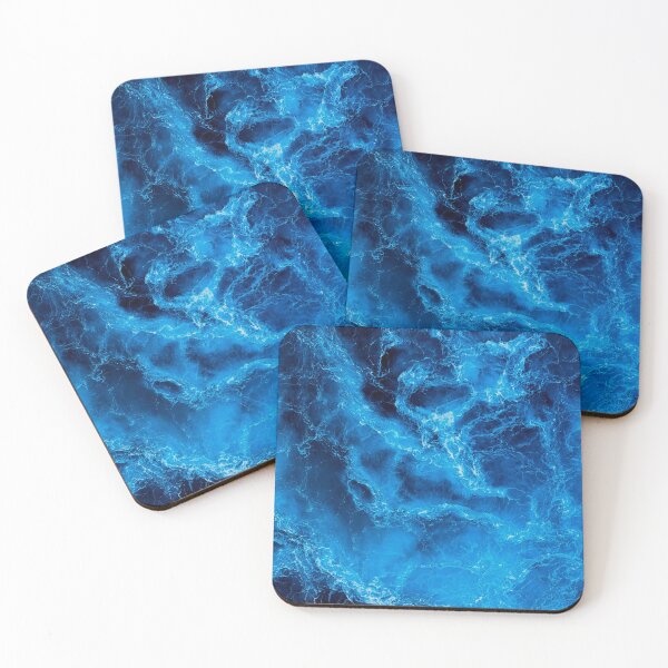 Item preview, Blue Ocean Waves designed and sold by Lucky-Town-Art.