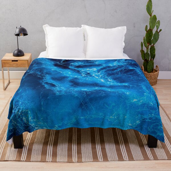Item preview, Blue Ocean Waves designed and sold by Lucky-Town-Art.