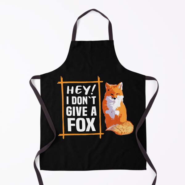 Item preview, Hey! I Dont Give a Fox Funny designed and sold by Dmetalx Art Apparel.